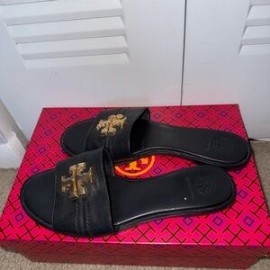 Tory Burch Everly Slide Sandal, Perfect Black